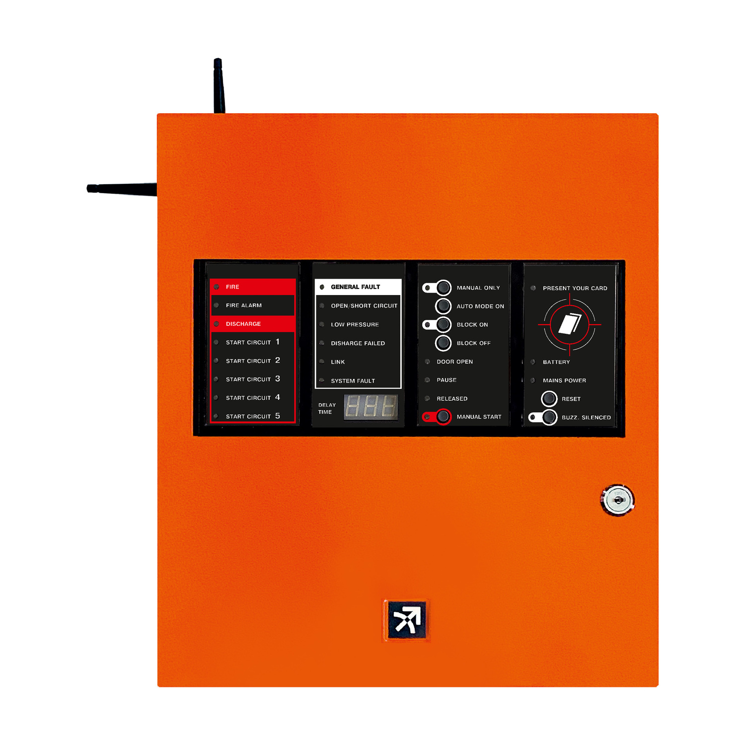 Fire suppression and fan control