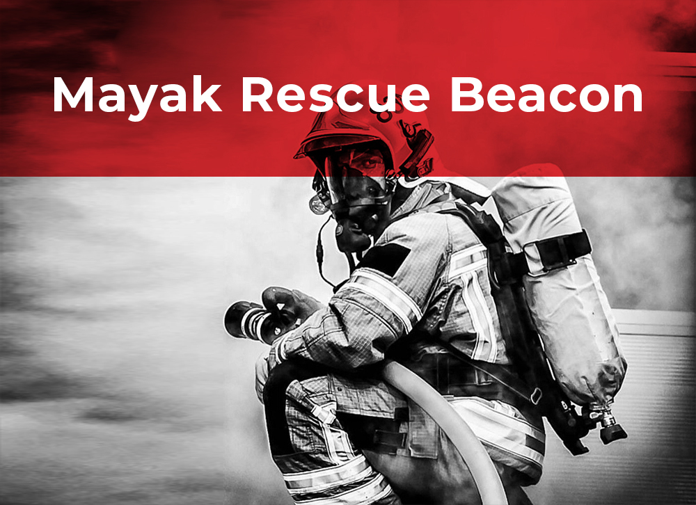 Mayak Rescue Beacon for firemen